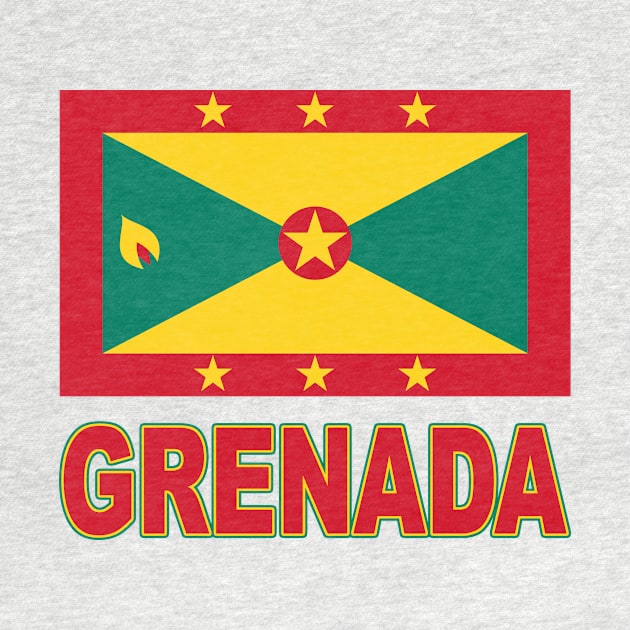 The Pride of Grenada - National Flag Design by Naves